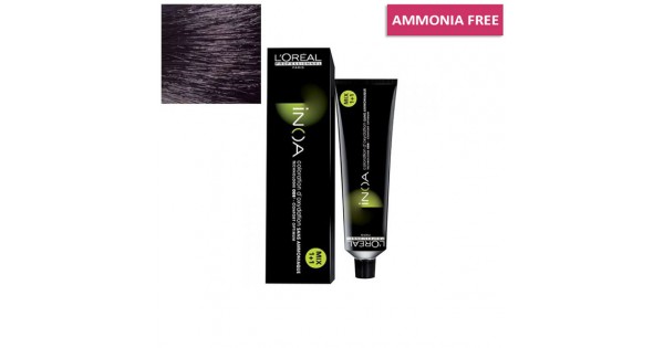 loreal inoa hair colour black